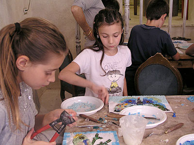 Bambini e scolaresche  Mosaico a Rimini e Pesaro