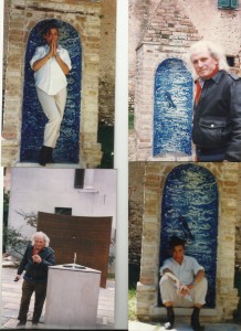 ELISEO MATTIACCI CHIOSTRO A MONTEFALCO  MUSEO S. FRANCWSCO